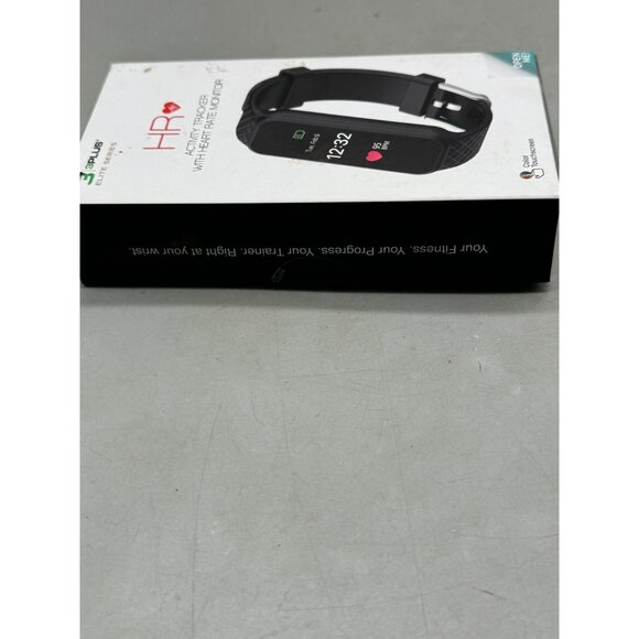3 plus elite series HR actmty tracker With Heart Rate Monitor watch black READ - Picture 7 of 8
